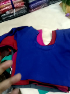 Saree Blouse/ Ready To Wear/ Stretchable blouse 3/ 4 plain sleeves/ Branded Collection