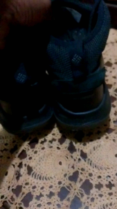 sepatu hiking COLUMBIA WATERPROOF  size 425 insole 275 hitam kombinasi hijau armi boot..tapak tebal made india