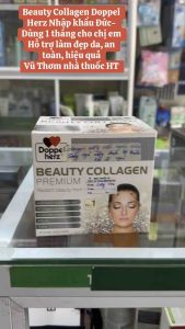 Collagen thuỷ phân chống lão hóa đẹp da Doppelherz Beauty Collagen (Hộp 30 ống) - Nhập Khẩu Đức Có tem phụ Tiếng Việt