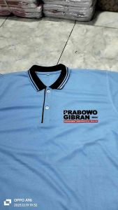 KAOS POLO WAGKY/KAOS T.SHIRT /PRABOWO
