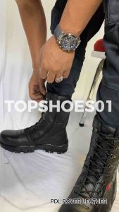 Kickers Pdl Rover Leather Men Boots Safety Ujung Besi Rekomendasi Sepatu untuk TNI TENTARA POLRI READY BIG SIZE JUMBO UKURAN 45 46