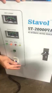 Stavol 20000va AVR Single Phase Servo Motor Time Delay Pure Copper Electrical Circuitry & Parts Tool