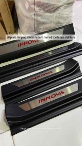 Sillplate Samping Pijakan Kaki Mobil Innova Reborn Non LED Kombinasi Stainless ISK