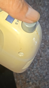 เครื่องปั่นผสมอาหาร electrolux รุ่น hm-992 ใช้แล้ว ไม่มีขาปั่น