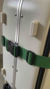 Sabuk Koper Pengaman Koper Strap Koper Sablon Nama Umroh Naik Haji Travelling