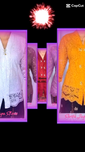 Blus Kebaya Brokat & Model Kartini: Atasan Wanita Terbaru