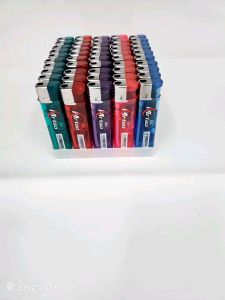 Thc 318 Transparent Press Soft Flame Lighter (random)