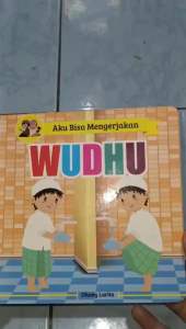 board book aku bisa mengerjakan wudhu (15x15cm)