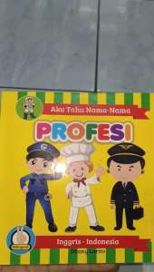 board book balita aku tahu nama-nama profesi (15×15cm)