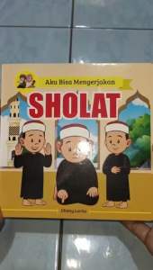 board book aku bisa mengerjakan sholat (15x15cm)