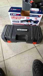 Máy Cưa Xích Pin Boshun BS-CS08BL Lam Xích 8 INCH Không Chổi Than 100% Lõi Đồng Chính Hãng