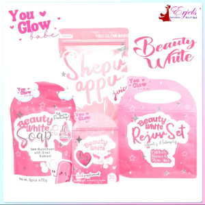 You Glow Babe Beauty White Capsules Rejuv Set Sheppu Appu Juice Soap