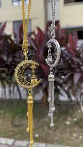 Ready stock KL alloy islamic kaaba month gift jewellery cable car decoration