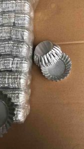 20 Pcs Cetakan Kue Pie mini/ Kecil Dengan Bahan Aluminium Sistem Press Set Kitchenware