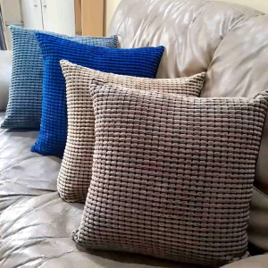Sarung Bantal Kursi Sofa Polos Throw Pillow Unik Bunga Cantik 40x40 45x45 50x50 cm