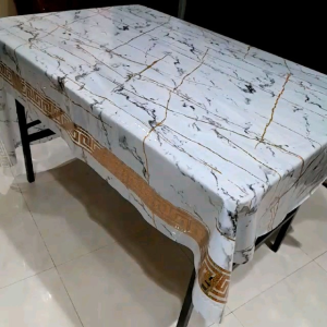 Taplak Meja Tamu Marble Marmer 1 2 3 4 5 Meter Taplak Minimalis Mewah Anti Air Waterproof