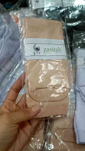 Fox- Kaos Kaki Wudhu ZASIRAH Moslem/ Kaus Kaki Wudhu Muslimah Polos/ Photo termurah/Perlengkapan Haji Umroh