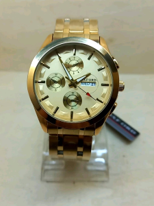 Jam Tangan Pria Chronograph Variasi Fitur Tanggal Hari ON