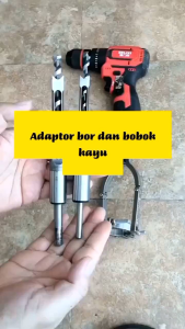 adaptor mata bor bobok Kayu