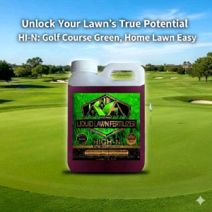 ถุงผ้าปกติ เสริมสร้างผลลัพธ์ที่ดี (HIGH-N LIQUID LAWN FERTILIZER 12-2-4 BALANCED LIQUID LAWN FOOD FOR ALL GRASS TYPES FAST & SLOW NITROGEN RELEASE)