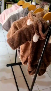 Romper Bayi Bulu Lembut Jumper anak bayi Jumsuit Bayi Import Berkualitas