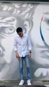 เสื้อเชิ้ตคอปกแขนยาว M&A LIFE STYLE Cotton Oxford Shirt ผู้ชาย Man Clothing