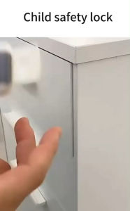 (ส่งจากไทย) ตัวล็อคแกะ ช่วยป้องกันเด็กเปิดแกะหยิบสิ่งของภายในตู้หรือแกะ 1 แพ็ค 2 ชิ้น