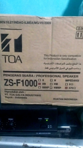jual speaker Toa ZS 1000 BM si kecil mungil suara dahsyat cocok sekali untuk mesjid Reastaurant cafe  speaker Toa mesjid speaker Toa kecil speaker toa indoor speaker Toa yang bagus speaker cafe terbaik speaker di cafe - Lazada