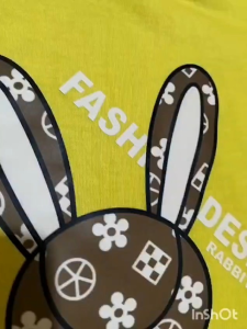 75 ribuan dapat 6 pcs kaos oblong anak anak kaos distro koas printing anak rabbit