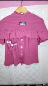 Gamis bayi perempuan newborn 0-18 bulan / Gamis anak 0-2 tahun / Baju muslim anak perempuan / dress bayi / set hijab terbaru  / gamis terbaru / baju lebaran / baju bayi lucu