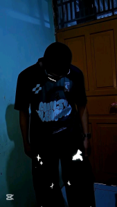 Celana Cargo Y2K Reflektif Menyala Long Pants