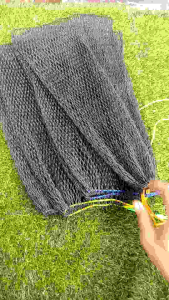 Korang Koja wadah ikan model kantong simpel panjang 50cm