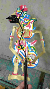 Wayang Kresna - wayang kulit - ukuran 30 cm - wayang murah