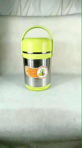 Leoshop888 Lunch Box Rantang Termos Nasi Dan Lauk Tahan Panas Stainless Steel 1600 ML Atau 2000ML