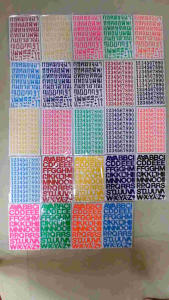 สติ๊กเกอร์ตัวเลข #สติ๊กเกอร์ตัวอักษร ก-ฮ #สติ๊กเกอร์ตัวอักษร A-Z #สติ๊กเกอร์พยัญชนะไทย #สติ๊กเกอร์ตัวอักษรภาษาอังกฤษ