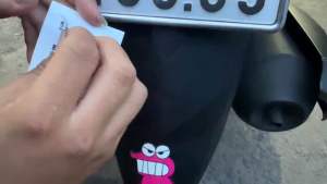 [ 1 BỘ 3 MIẾNG ] TEM DECAL THÔNG SỐ MA VACH DÁN TRANG TRÍ XE