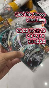 Cước thẻo SIMAGO size 0.6 0.8 1.0 1.2 1.5 2.0 2.5 3.0 3.5 4.0 5.0