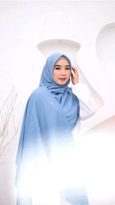 Jilbab Voal Paris Premium Dania Series oleh Daffi Hijab Scarf Polos