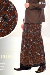 sarung batik al-hazmi sogan terbaru