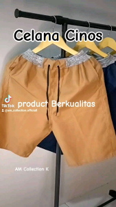 Celana Cinos Pendek Bahan RF fashion halus nyaman dipakai