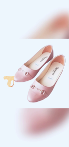 SEPATU WANITA FLATSHOES DEWASA MURAH MYHEART NS0518