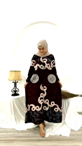 Gamis Twill Rayon Cap malaman premium kekinian