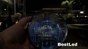 Lampu Sealed Beam Head Lamp Bulat Universal 5 Inch 12-24 Volt