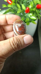 cincin batu Garut motif kembang real picture