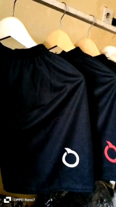 celana pendek sport olahraga hitam ortuseight