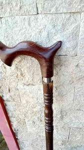 Tongkat Jalan Kayu Galih Asem Model Cula Profil A116