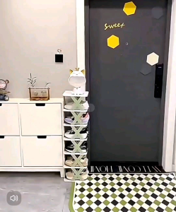 Shoe Rack Hdb Multi Layers Waterproof indoor diy Stackable Bto Gate Door Area