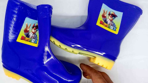 Sepatu Boot Anak Anak Gambar Roblox Bahan Karet Elastis Full Size 26-35