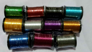 Benang Metalik - Benang Wraping Metalik - Benang joran - Benang Assist hook