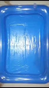 FREE / GRATIS LEM KOLAM RENANG PETAK PVC BERMAIN PASIR MAGIC PANCING IKAN ANAK UKURAN 58CM X 41CM X8CM